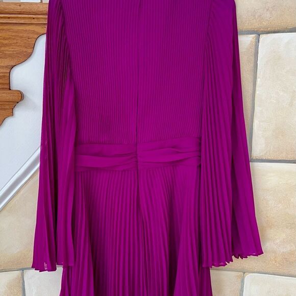 Milly vibrant purple mini dress - Picture 6 of 6